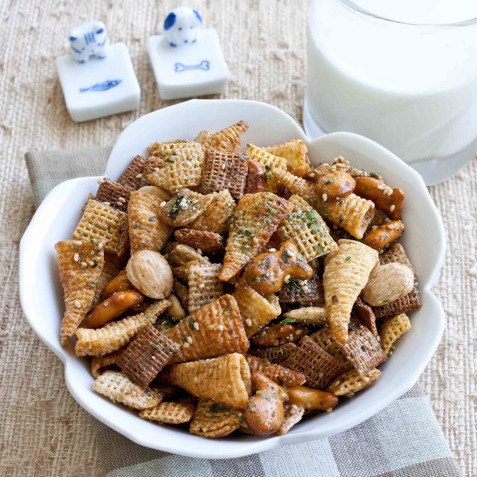 furikake chex mix cookies in paradise